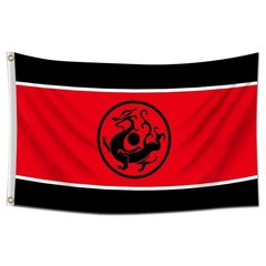 Han Dynasty Dragon Flag/Banner for History Enthusiasts Cultural Product Sale