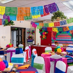 18 FT Cinco De Mayo Party Decorations, 1 Pack Fiesta Banner with 9 Plastic Pa…