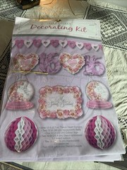 (3 Pack) NEW Amscan Sweet 16 Room Decorating Kit 10 Pieces Each Kit, 30 Total