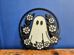 Floral Skull Wall Art Gothic Home Decor Sugar Skull Gift