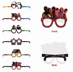 Stranger Things Party Glasses Birthday Photo Booth 12PCS Set