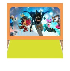 LEGO Square Backdrop 80x 60 inch Birthday Party Decoration Supplies