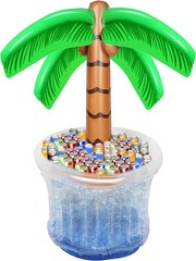 Zcaukya Inflatable Palm Tree Cooler, 60″ Blow Up Palm Tree Cooler for Tropica…
