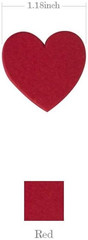 Hot Red Heart Confetti Wedding Birthday Party Favors Love Theme Table Scatter De