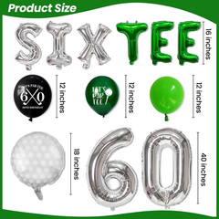 60Th Birthday Decorations, Golf Themed 60Th Birthday Party Decorations Gifts for