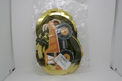 Construction Zone Hanging Danglers 30 Pack Foil Paper Party Decoration