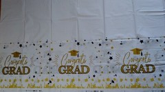 Gold White & Black Complete Congratulations Party Any Year service 24 Total 218