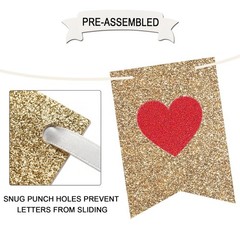 Gold Welcome Home Banner – Fully Assembled and Ready to