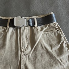 Fashion Belt With LOGO In Buckle Adjustive Lengh Max115cm DARK GREY Color