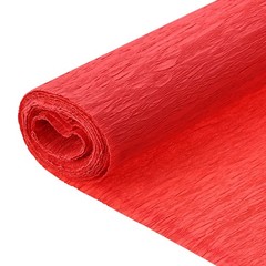 1 PCS Crepe Paper Roll 7.9ft Long x 20 Inch Wide Bright Red Party Streamers