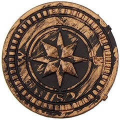 144 PLASTIC RUSTIC VINTAGE BRASS GOLD COINS PIRATE TREASURE CHEST MONEY FAVORS