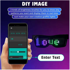LED Programable Glasses / Party Glasses,