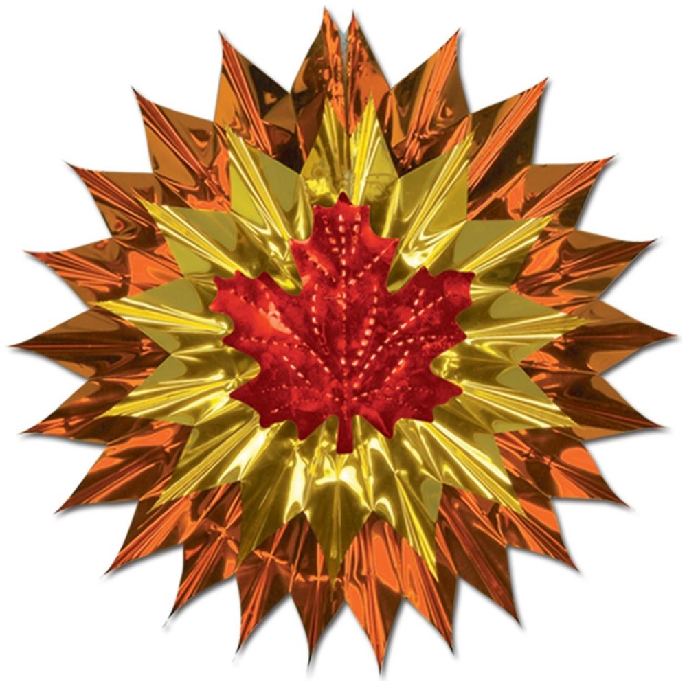 Fall Leaf Fan-Burst of Size 15″ for Halloween – Beistle