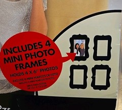 Amscan 12 Piece Photo Booth Prop Frames