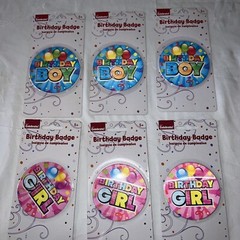Birthday Party 14pc Bundle – Invitations-￼ Banners-Napkins-Confetti- Bday Badges