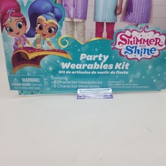 Shimmer and Shine Birthday Party Headpiece & Clothes Wearables Kit 16 Piece