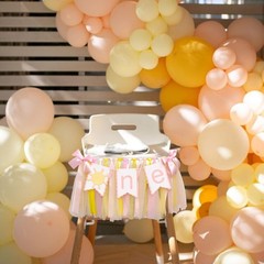 Sunshine High Chair Banner 1st