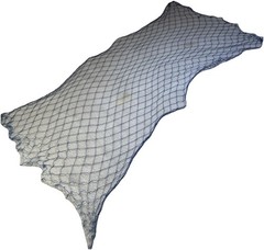 NAVY ROYAL BLUE FISH NET DECOR HAWAIIAN LUAU POOL PARTY PLUSH DISPLAY FISH NET