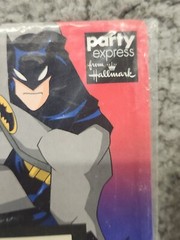 2 Vtg Batman Party Express Centerpiece Decorations Hallmark Catwoman Joker DC