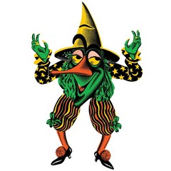 Beistle Vintage Halloween Jointed Witch Goblin – Halloween-Vintage | Party