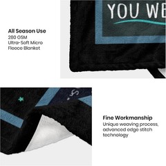 Funny Printed Flannel Throw Blanket – Best 16th Birthday Gift for Boys 60×50”