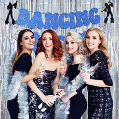 Glitter Dancing Queen Party Decorations, Mamma Mia Bachelorette Party Decoration
