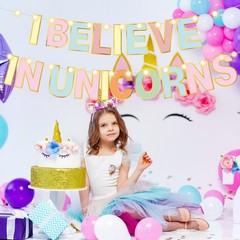 TaoBary 143 Pcs DIY Letter Banner Customizable Happy Birthday Macaron