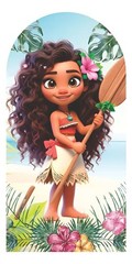 Moana Arch Backdrop Cover Happy Birthday Party Photo Background Supplies