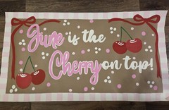 Handpainted Banner Heavy Duty Kraft Paper