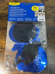 TWO pcks Graduation Party Decorations, Hanging Foil Swirl Set, Mortar Board