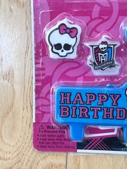 NEW 2011 Monster High Birthday Candles DesignWare Brand New in Package