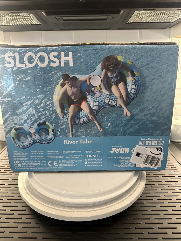 2-Person Inflatable River Tube – Heavy Duty River Run Tubes Pool Lake Floats …