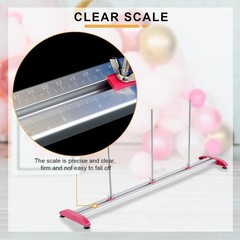 Balloon Sizer Ruler Metal Balloon Measurement Tool Adjustable Balloon Ruler 0…