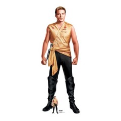 Mirror Universe Captain Kirk Star Trek Lifesize Cardboard Cutout with Free Mini