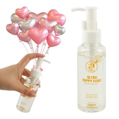 Helium Balloon Protection Fluide Bottle with Pump,Effective Hi-Float Balloons…