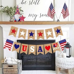 4th of July Banner Decorations, Fourth of July Patriotic Banner Decorations, …