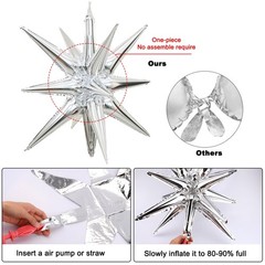 Silver and Black Birthday Decorations for Men Women Boys Girls 80 PCS White Blac
