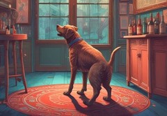 Dog In The Pub Artwork