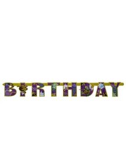 TMNT Jointed Banner «Happy Birthday» 1 Ct Teenage Mutant Ninja Turtles