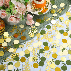 400 Pcs Baby Shower Confetti Decorations Table Confetti Dots Gender Reveal Weddi