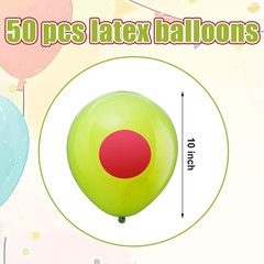 50 Pcs Martini Themed Party Decorations 10 Inch Martini Balloons for Bachelorett
