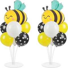 Delightful Bumble Bee Balloon Centerpieces – Perfect for Birthday & Baby Showers