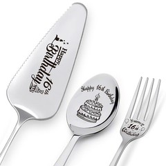 Happy 16th Birthday Personalized Laser-Engraved Stainless Steel Birthday Part…