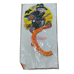 Halloween Hanging Honeycomb Decorations Witch 18.5″ Pumpkin Vintage Woolworth