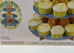SpongeBob SquarePants Cupcake Stand Holds 24 Birthday Wilton Nickelodeon NIP