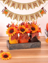 Mason Jar Fall Thanksgiving Centerpieces Tables Fall Thanksgiving Table Decor