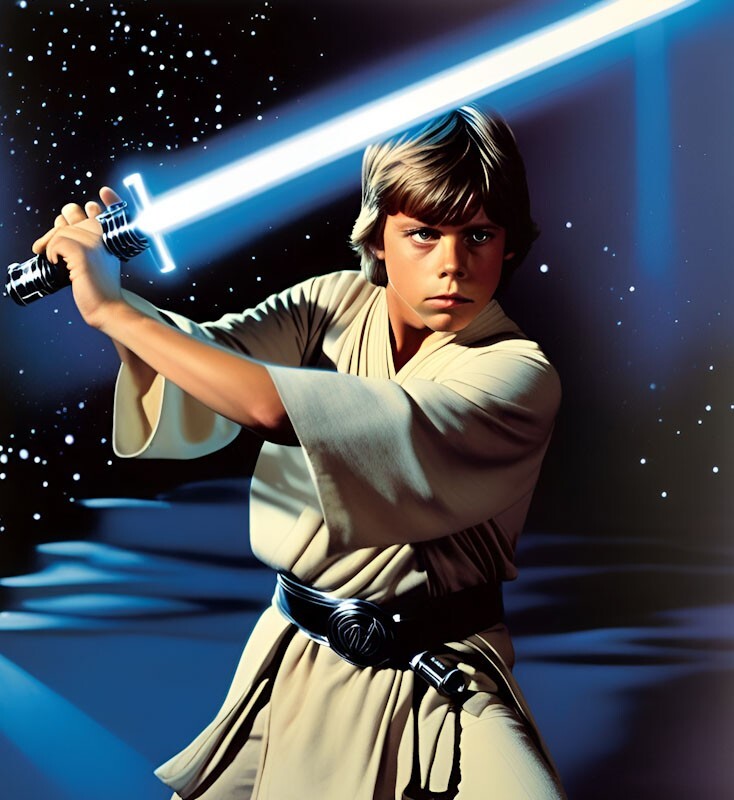 Luke Skywalker Fan Art Star Wars