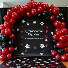 129pcs Ruby Red Balloon Arch Kit, Different Sizes 18 12 10 5 Inches Cherry Re…