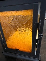 Ramadan Decorative Lantern Black Orange 12″ Tall Home Decor Party Decoration New