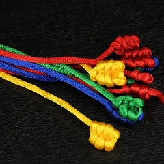 1X Buddhist Vajra Knot Hand-woven Car Hanging Chinese knot Home Party Decoration